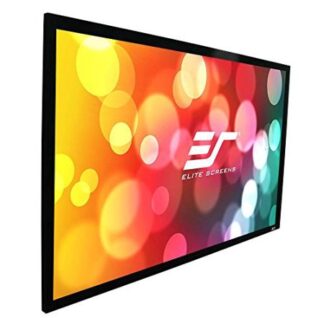 Elite Screens SB92WH2 SableFrame B2 92" 16:9 4K Fixed Screen - Free Shipping *
