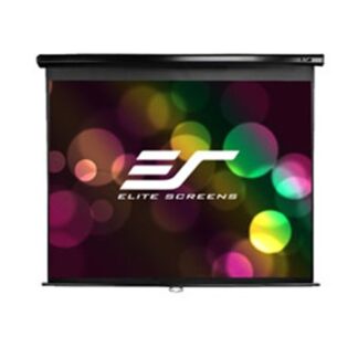 Elite Screens M113NWS1 113" Manual Pull Down Screen - Free Shipping *