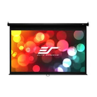 Elite Screens M92XWH 92" Manual Pull Down Screen - Free Shipping *