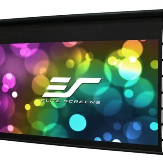 Elite Screens 125" Spectrum Tab Tension 16:9 Black Case ELECTRIC125HT