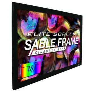 Elite Screens ER120DHD3 120" Sable Frame CineGrey 3D Projection Screen - Free Shipping *