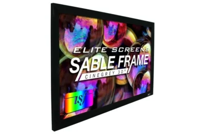 Elite Screens ER120DHD3 120" Sable Frame CineGrey 3D Projection Screen - Free Shipping *