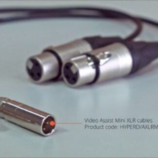 Blackmagic Design Mini XLR to XLR 50cm Cables for Video Assist/Pocket Cinema 4K/6K