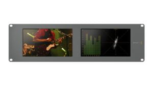 Blackmagic Design Smartscope Duo 4K Rack Mounted Dual 6G-SDI Monitors