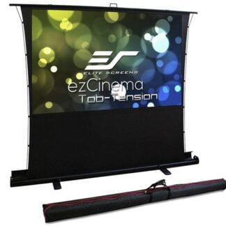 Elite Screens FT110XWH 110" 16:9 Portable Tension Floor Pull Up Screen - Free Shipping *